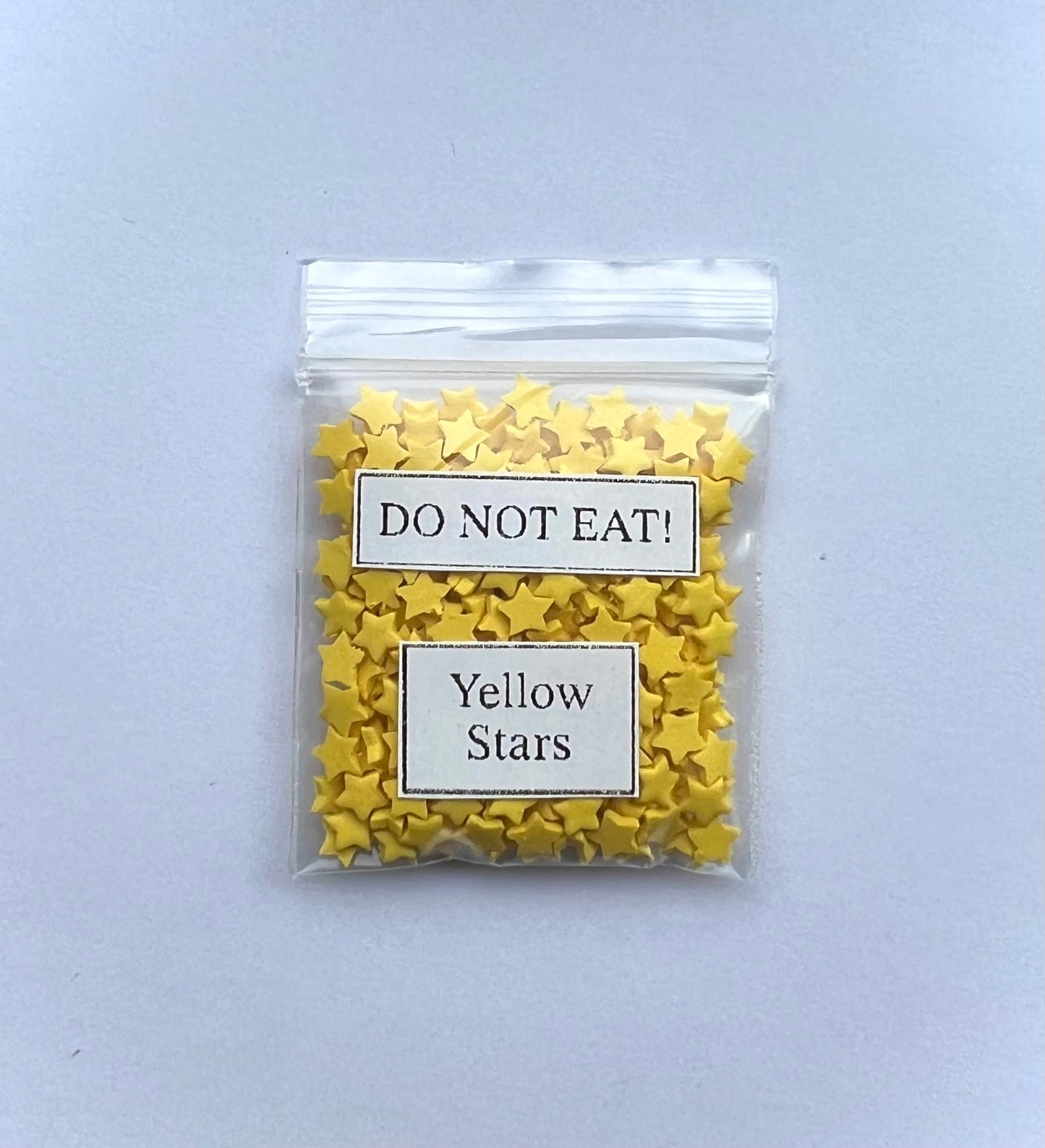 Yellow Star Clay Sprinkles (3g)