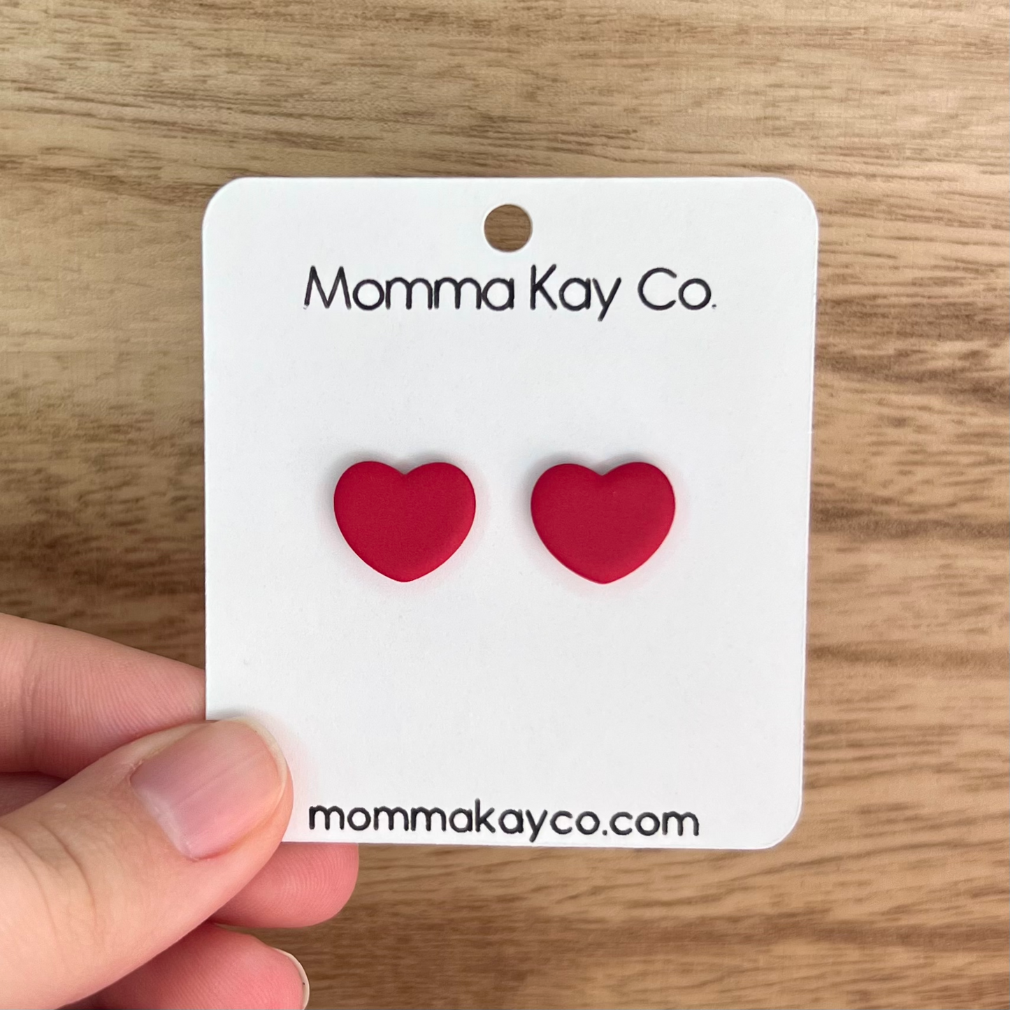 Heart Stud Pack Polymer Clay Earrings
