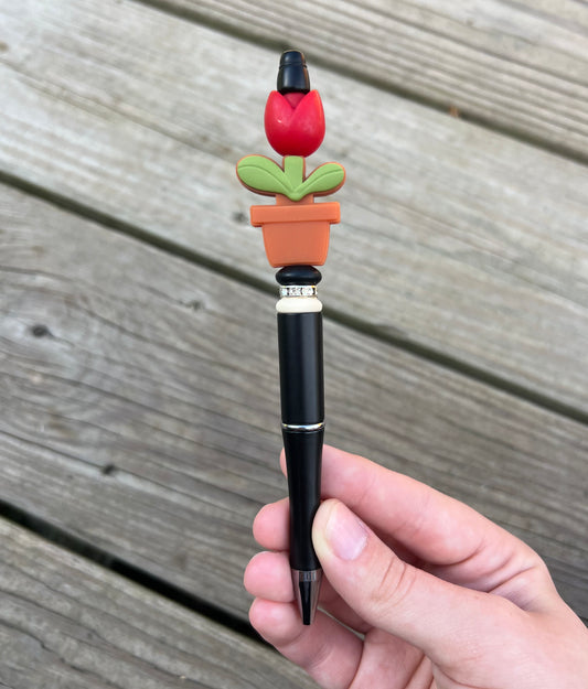 Red Tulip Pen