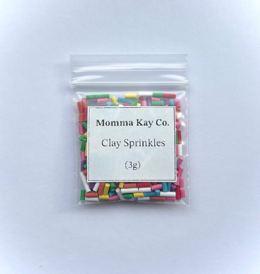 Rainbow Clay Sprinkles (3g)