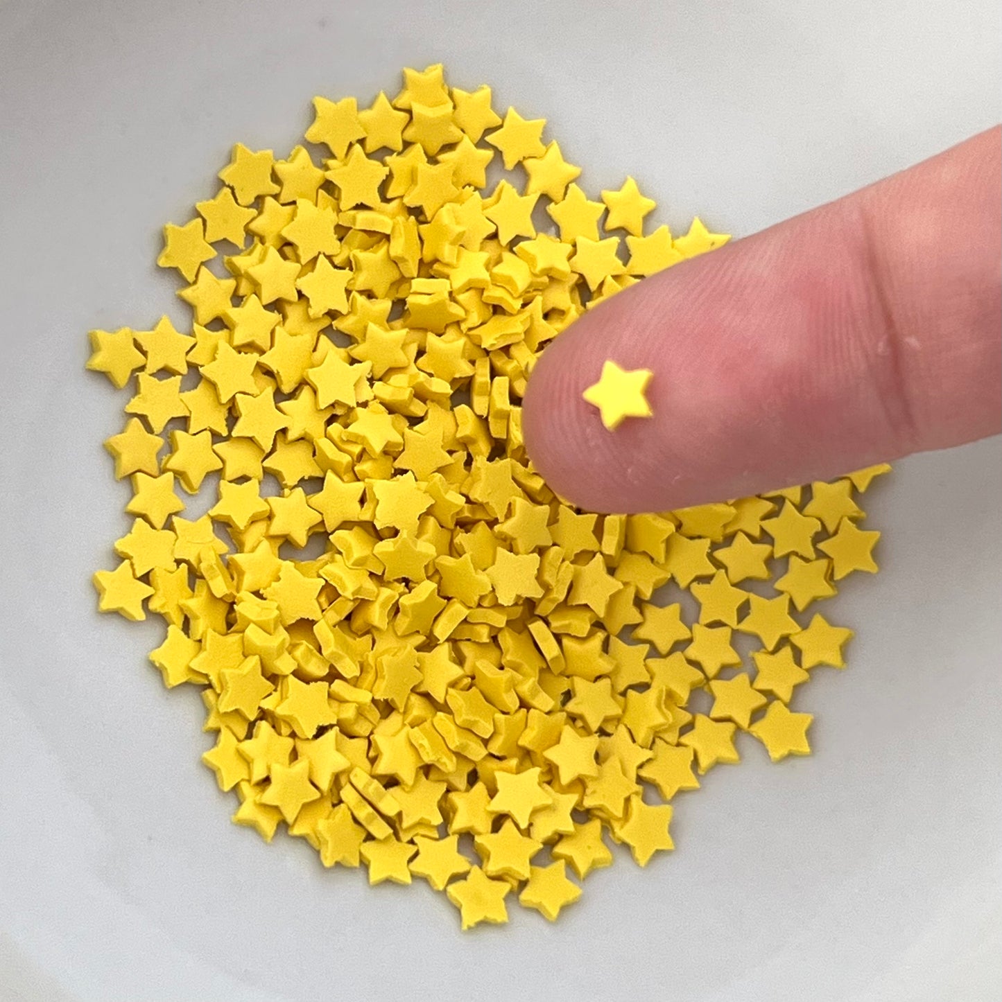 Yellow Star Clay Sprinkles (3g)